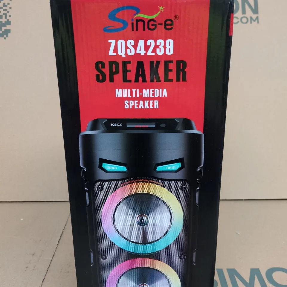 SING-E ZQS4239 MULTI-MEDIA SPEAKER 