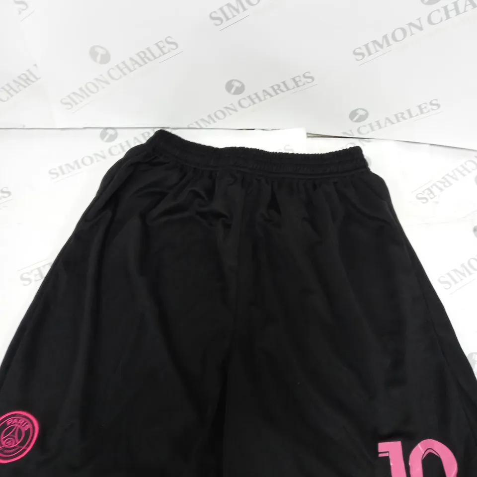 PSG PERSONALISED FOOTBALL SHORTS - 10 - L