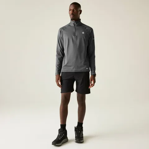BRAND NEW DARE 2B MEN'S FUSE UP II LIGHTWEIGHT CORE STRETCH MIDLAYER IN EBONY GREY SIZE 5XL
