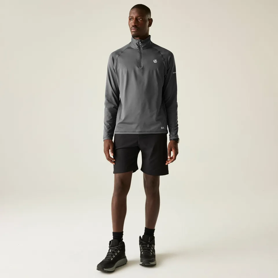 BRAND NEW DARE 2B MEN'S FUSE UP II LIGHTWEIGHT CORE STRETCH MIDLAYER IN EBONY GREY SIZE 6XL