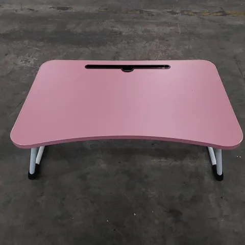 BOXED LAPTOP TRAY IN PINK