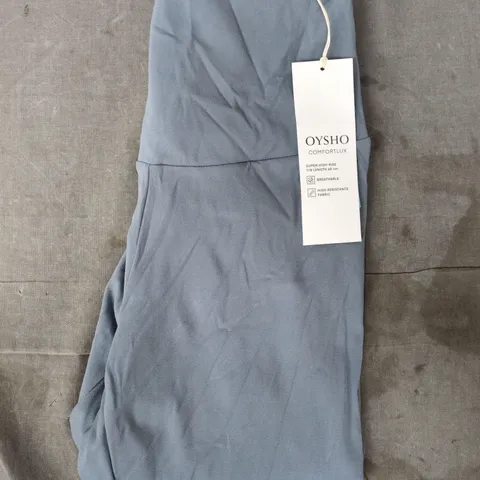 OYSHO COMFORTLUX LEGGINGS IN GREY SIZE SMALL