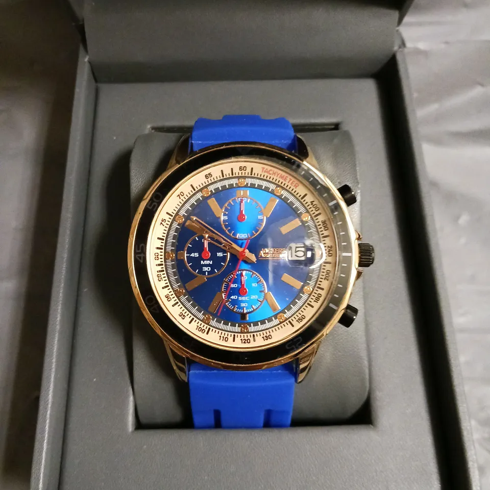 VICKERS ARMSTRONGS ESCAPADE BLUE DIAL WATCH 