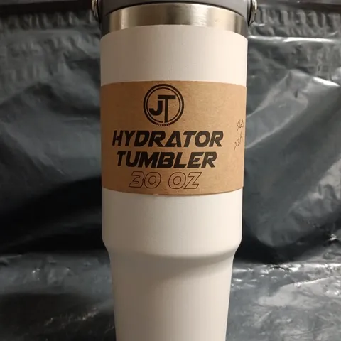 JT  HYDRATOR TUMBLER IN WHITE - 30OZ