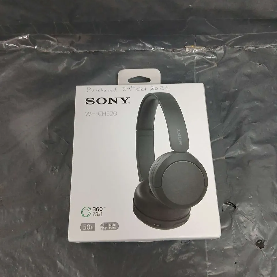 SONY WH-CH520 WIRELESS BLUETOOTH HEADPHONES RRP £50