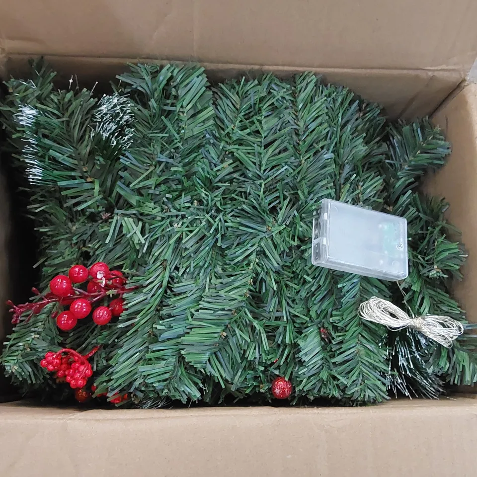 BOXED 270CM CHRISTMAS GARLAND (1 BOX)