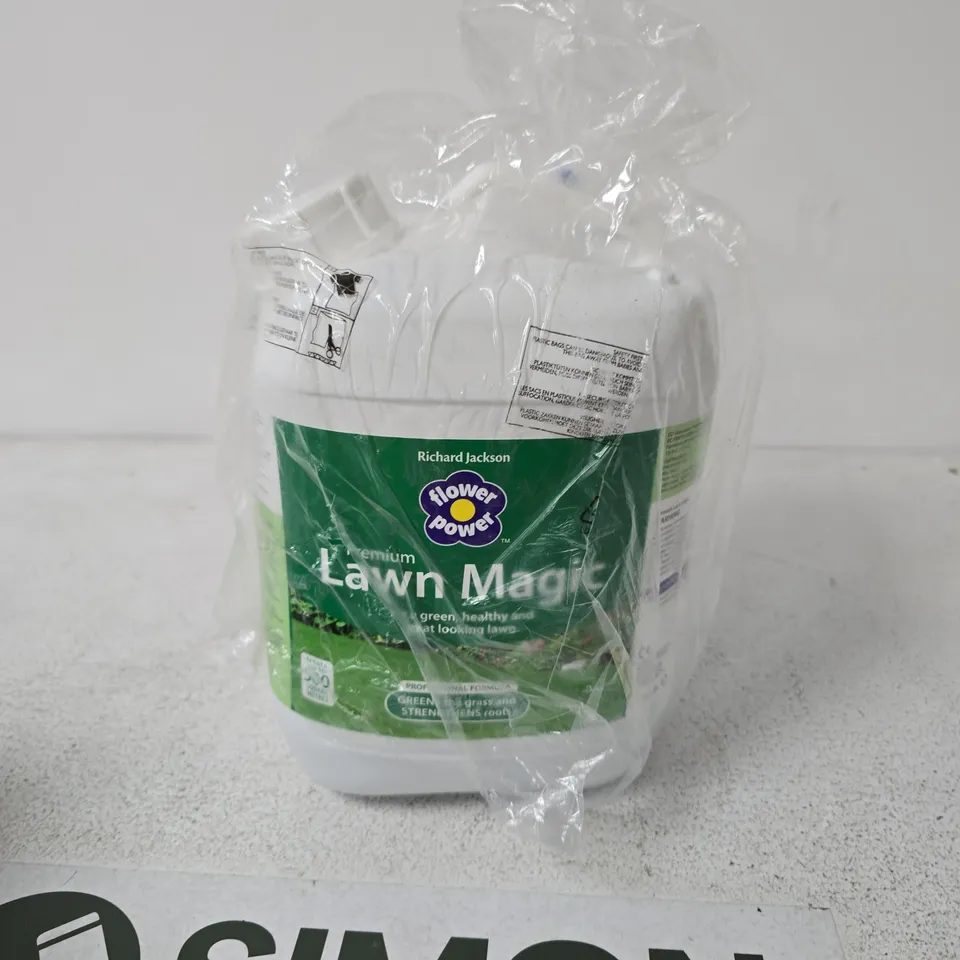 RICHARD JACKSON LAWN MAGIC LAWN FERTILISER – FLOWER POWER GARDEN CARE - 5L