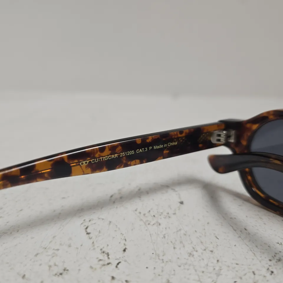 MELLER SUNGLASSES – TORTOISESHELL ACETATE FRAMES, CAT.3 LENSES, BOXED
