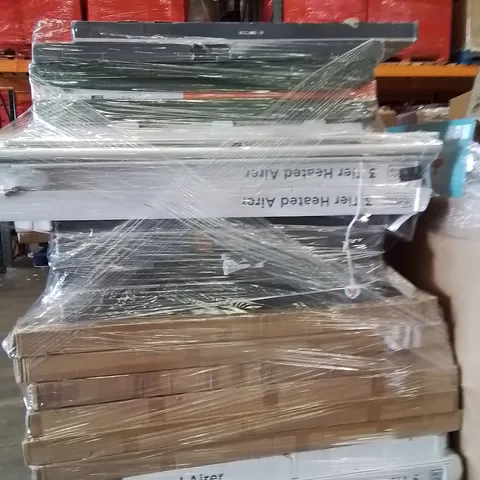 PALLET TO CONTAIN A LARGE QUANTITY OF HEATED CLOTHING AIRERS 