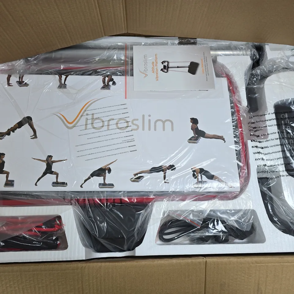 VIBROSLIM ALTITUDE VIBRATION PLATFORM – BOXED HOME EXERCISE DEVICE
