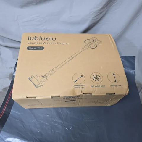 LUBLULU CORDLESS VACUUM CLEANER – MODEL 202 WITH ACCESSORIES