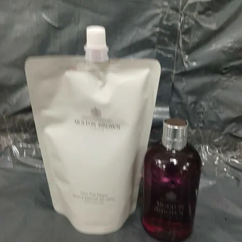 MOLTON BROWN 2 PIECE PINK PEPPER BODY WASH & REFILL SET