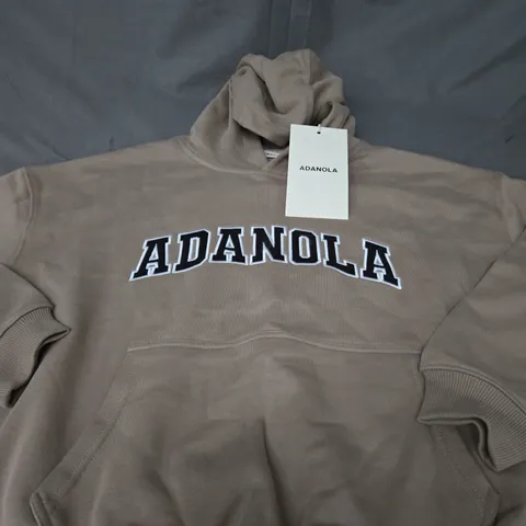 ADANOLA VARSITY OVERSIZED HOODIE - SIZE XS