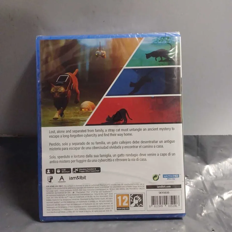 SEALED PLAYSTATION 5 STRAY 