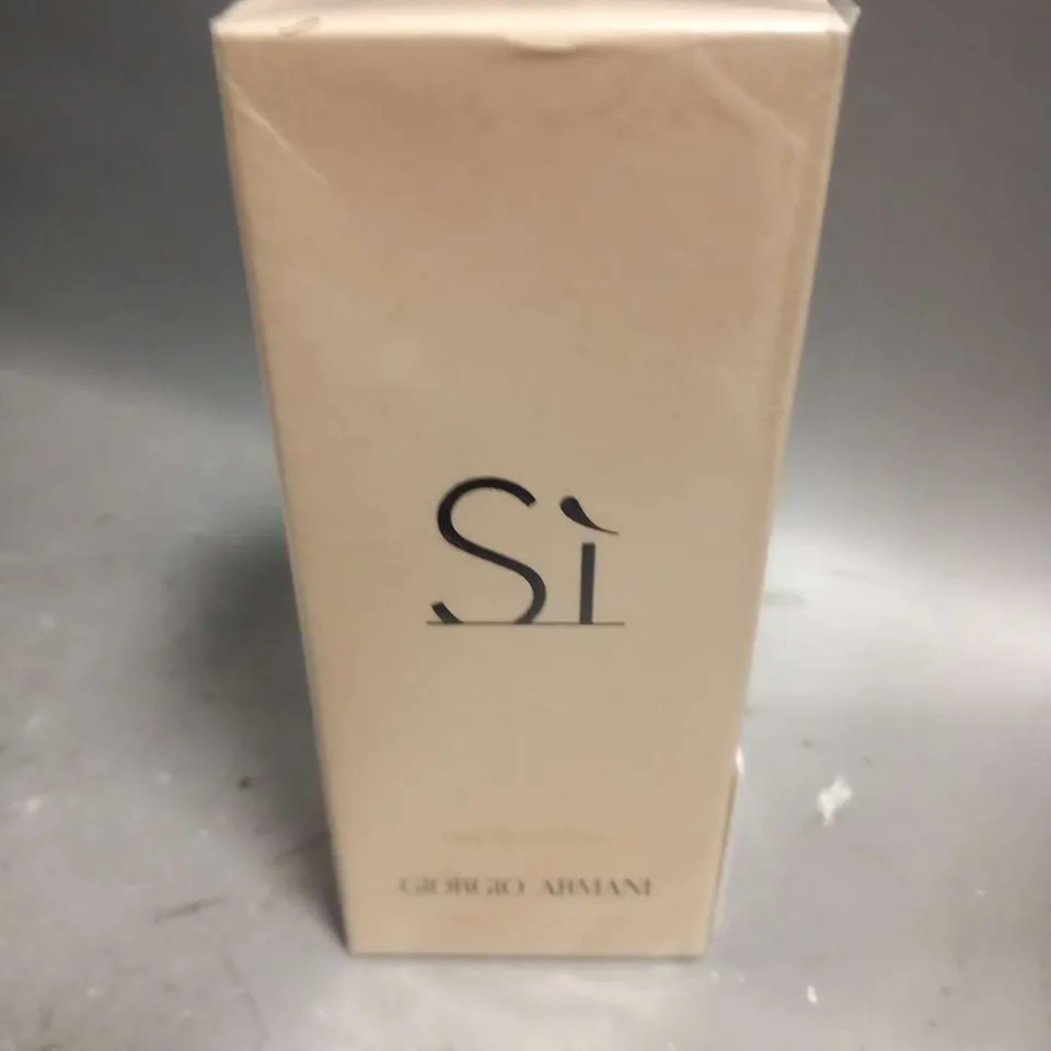 BOXED AND SEALED GIORGIO ARMANI SI EAU DE PARFUM 100ML