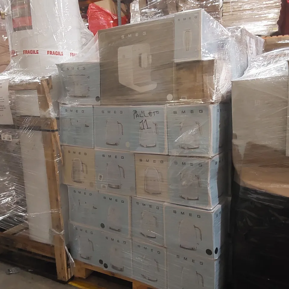 PALLET CONTAINING APPROXIMATELY 89x HOME DOMESTIC APPLIANCES