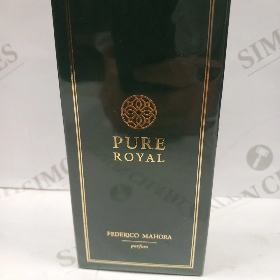BOXED AND SEALED PURE ROYAL FEDERICO MAHORA PARFUM 50ML