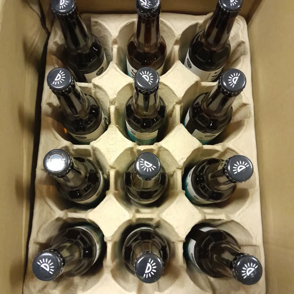 12 X BOTTLES OF DAYS ALCOHOL FREE LAGER - 12 X 330ML - COLLECTION ONLY 