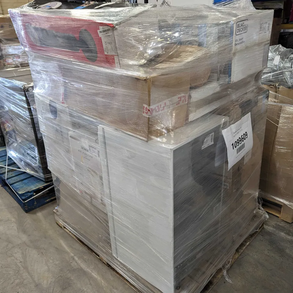 PALLET OF APPROXIMATELY 20 UNPROCESSED RAW RETURN HOUSEHOLD AND ELECTRICAL GOODS TO INCLUDE;