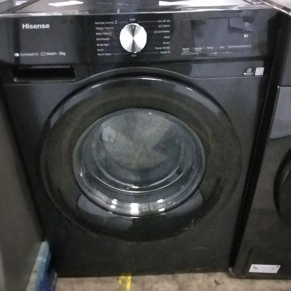 HISENSE 12KG FREESTANDING WASHING MACHINE - WF3S1243BB3