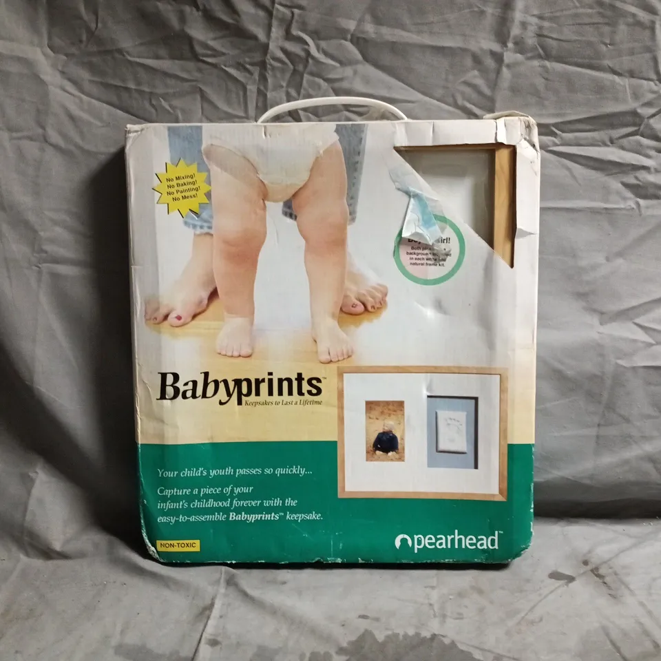 PEARHEAD BABYPRINTS KEEPSAKE KIT (BABY FOOTPRINT/HANDPRINT)