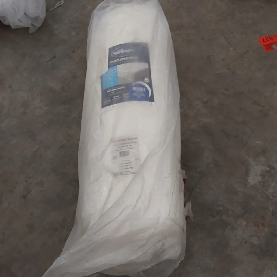QUALITY BAGGED AND ROLLED SILENTNIGHT 135cm DOUBLE SIZE FOAM MATTRESS 