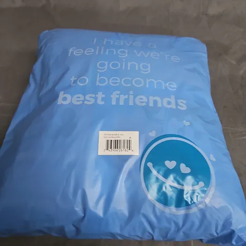 SEALED OODIE OVERSIZED HOODED BLANKET - BUBBLE TEA