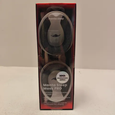 BOXED AND SEALED MANTA SLEEP PRO MASK (10TH ANNIVERSARY EDITION)
