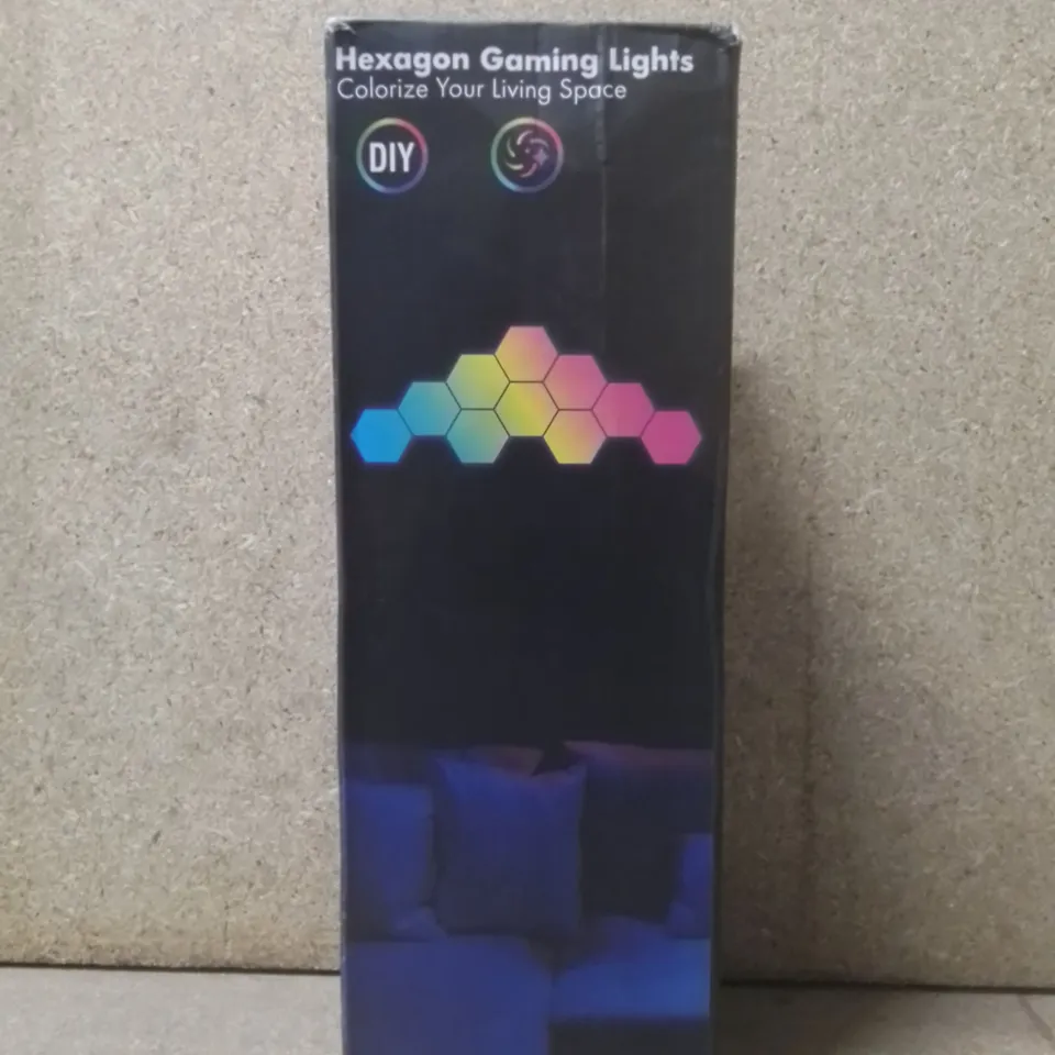 BOXED HEXAGON GAMING LIGHTS