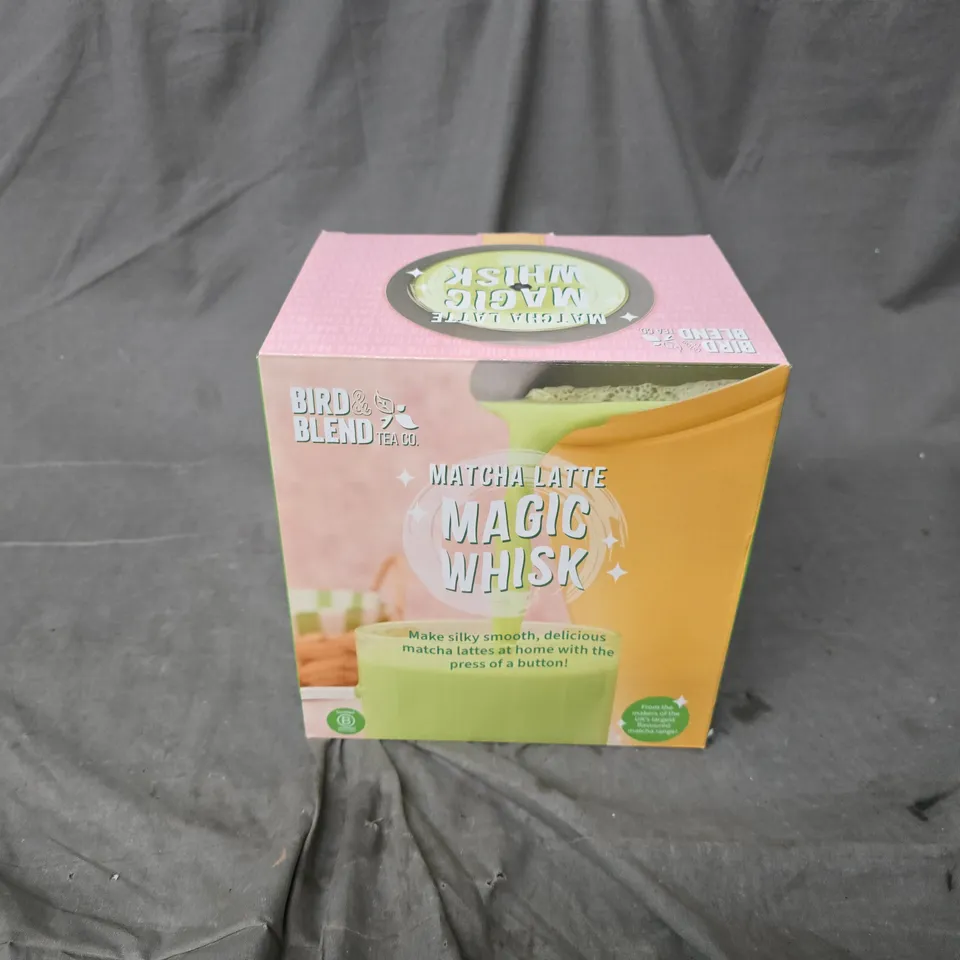 BOXED BIRD AND BLEND MATCHA LATTE MAGIC WHISK