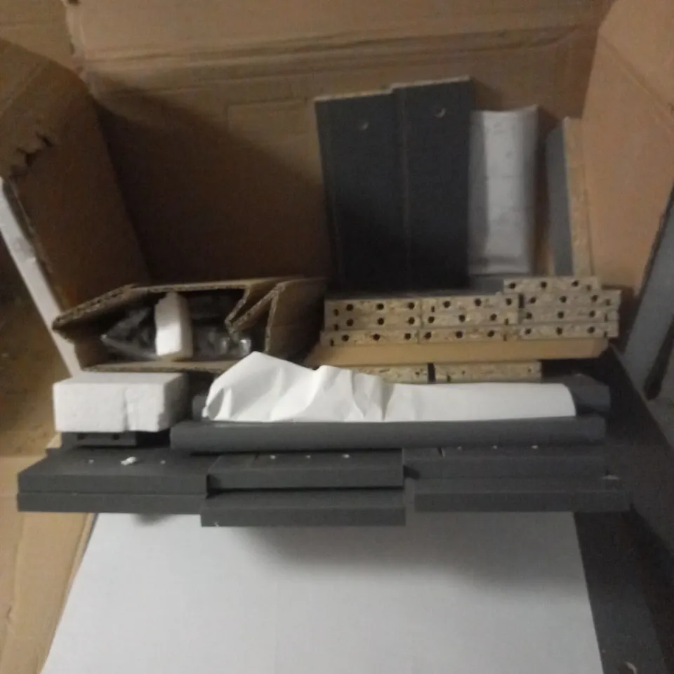 BOXED GRADE 1 PAIR OF PRAGUE GLOSS 3 DRAWER BEDSIDE CABINETS GLOSS GREY (1 BOX) RRP £159