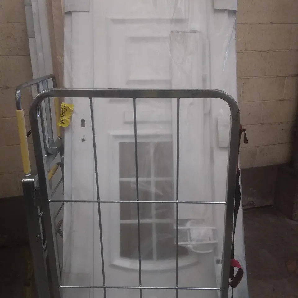 PVCU 2 PANEL GEORGIAN GLAZED FRONT DOOR RH OPENING