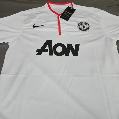 PERSONALISED MANCHESTER UNITED FC AWAY JERSEY 2012/13 - YOHAN 47 -SIZE L