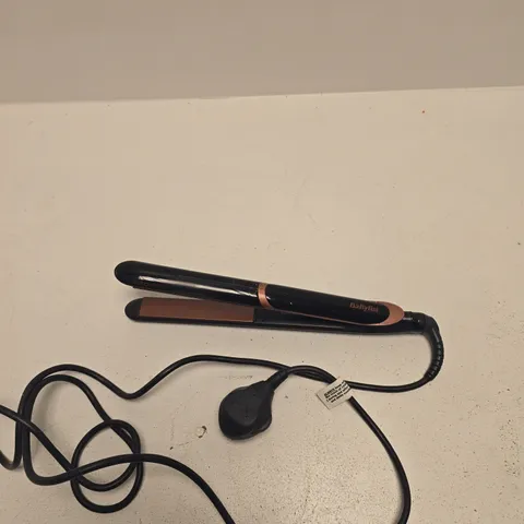 BaByliss 235 Hair Straightener β Black with Rose Gold Accents
