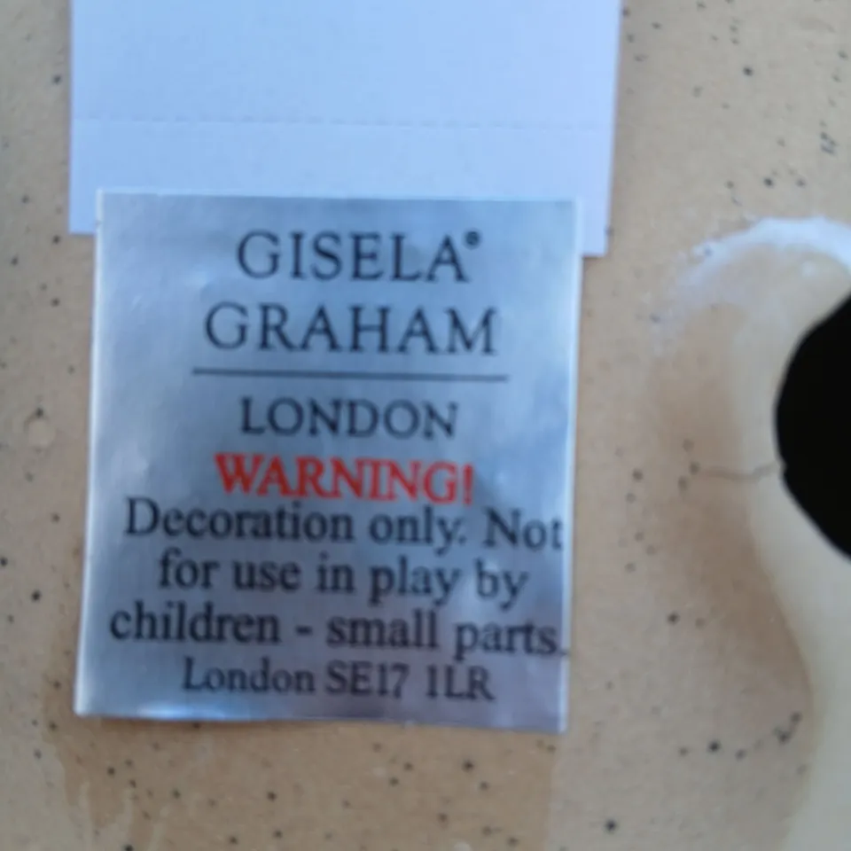FOUR BRAND NEW GISELLA GRAHAM LONDON DECORATIVE PUMPKIN ORNAMENT