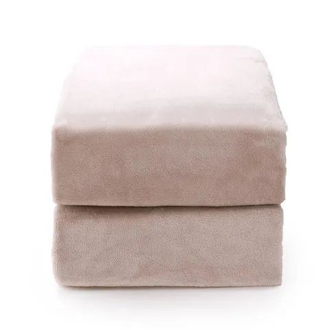 COZEE HOME VELVETSOFT FITTED SHEET LIGHT GREEN DOUBLE