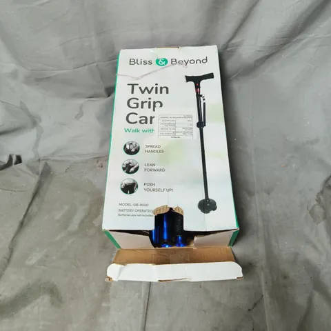 BLISS & BEYOND TWIN GRIP CAR WALK GB-8060 β BATTERY-OPERATED WALKING AID, BOXED
