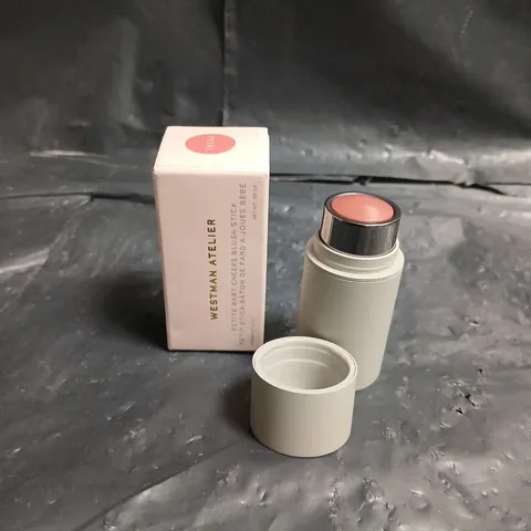 WESTMAN ATELIER PETITE BABY CHEEKS BLUSH STICK IN PETAL - 2.5G, BOXED