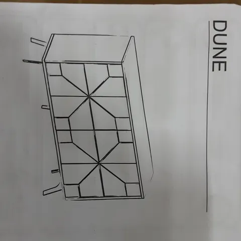 BOXED DECORATE DUNE CABINET