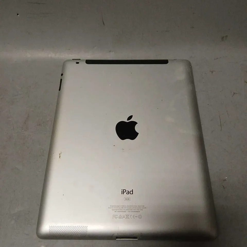 APPLE IPAD MODEL A1396 32GB