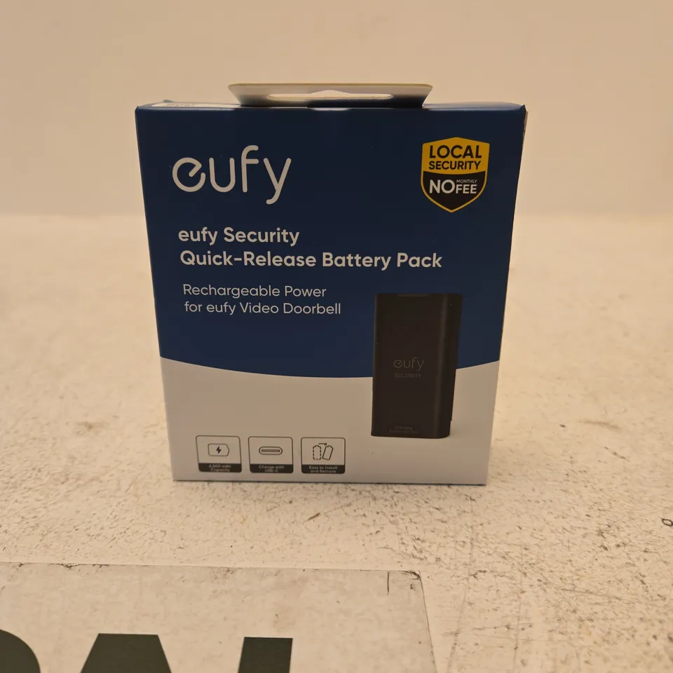 EUFY SECURITY QUICK-RELEASE BATTERY PACK