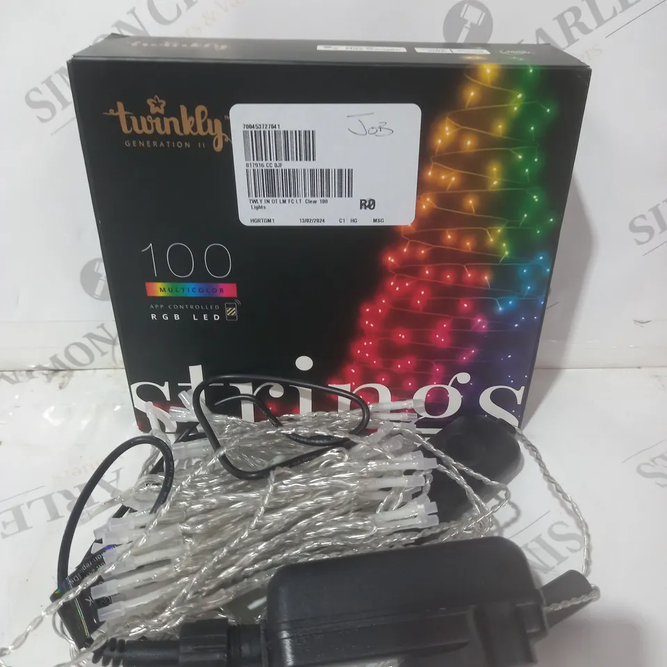 BOXED TWINKLY INDOOR/OUTDOOR LIMITLESS FUNCTIONALITY LIGHTS