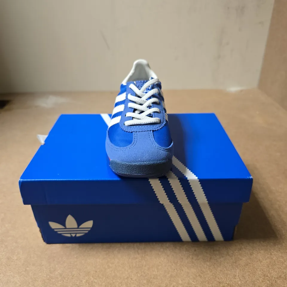 ADIDAS SL 72 RS EL C KIDS' TRAINERS – BLUE/WHITE UK - 10K