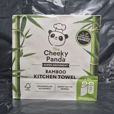 BOX TO INCLUDE 5 PACKS OF THE CHEEKY PANDA SUPER ABSORBENT BAMBOO KITCHEN TOWELS