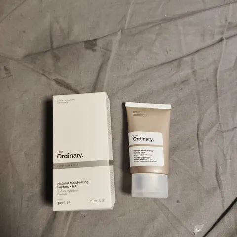 THE ORDINARY NATURAL MOISTURIZING FACTORS + HA, 30ML