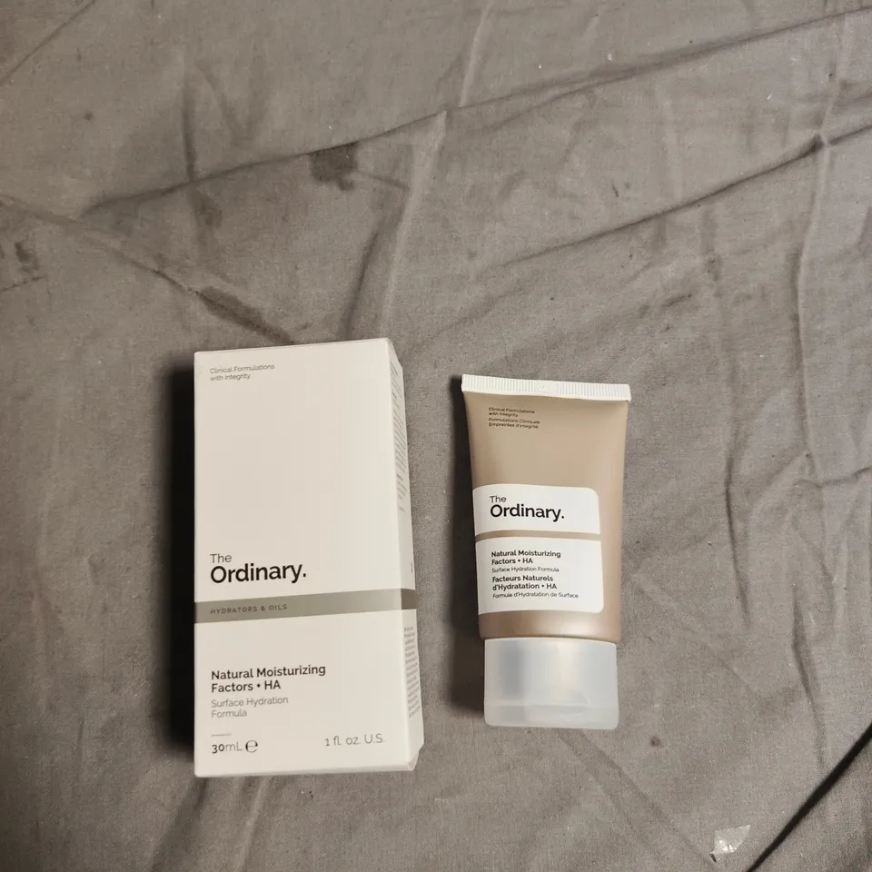 THE ORDINARY NATURAL MOISTURIZING FACTORS + HA, 30ML