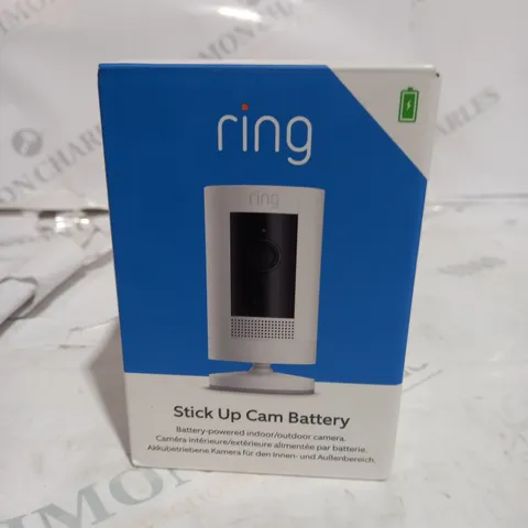 BOXED - RING STICK UP CAM BATTERY