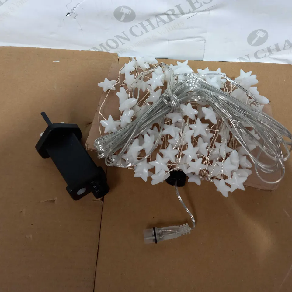 JOHN LEWIS STAR LIGHTS WITH TIMER, 180 MULTICOLOURED LEDS