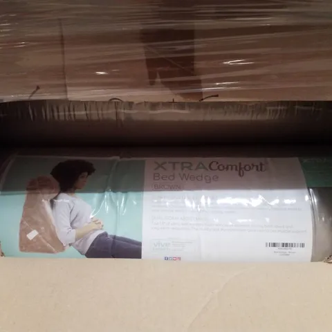 PALLET CONTAINING ASSORTED CUSHIONS INCLUDING XTRA COMFORT BED WEDGES - BROWN