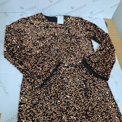 WOMENS OCCASSIONAL SEQUIN DRESS SIZE S